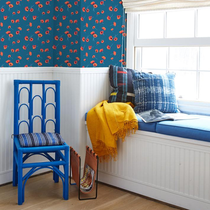 Poppy Floral Wallpaper - Project Nursery