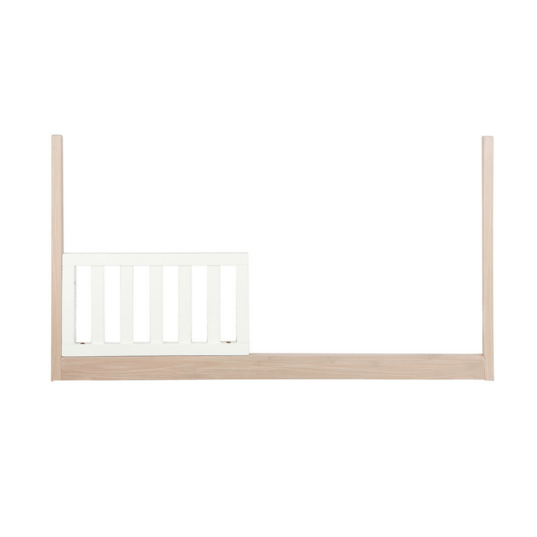 Project Nursery Wooster Toddler Conversion Rail in Almond + White - Project Nursery