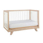 Project Nursery Wooster Crib in Two Toned Almond + White - Project Nursery