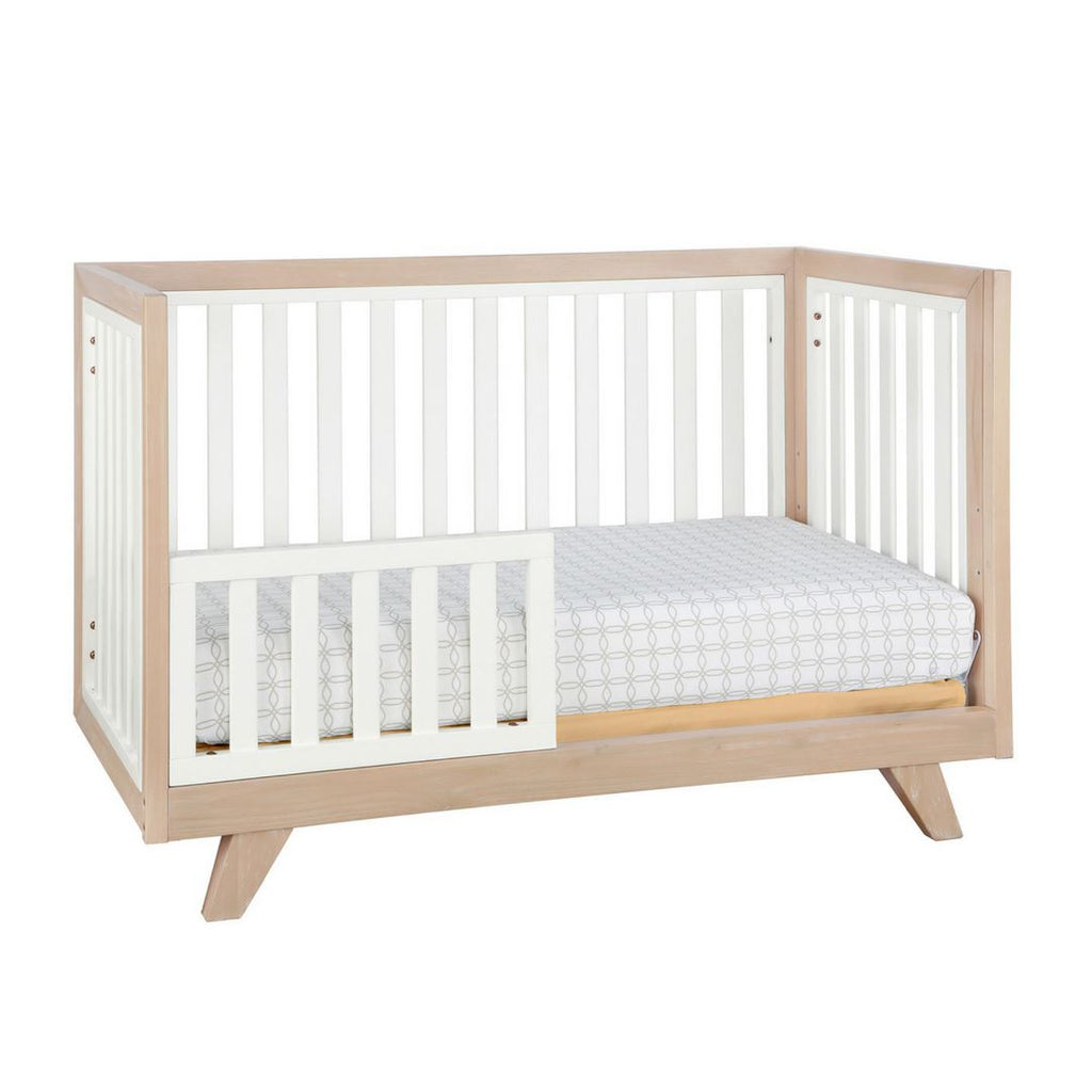 Project Nursery Wooster Toddler Conversion Rail in Almond + White - Project Nursery