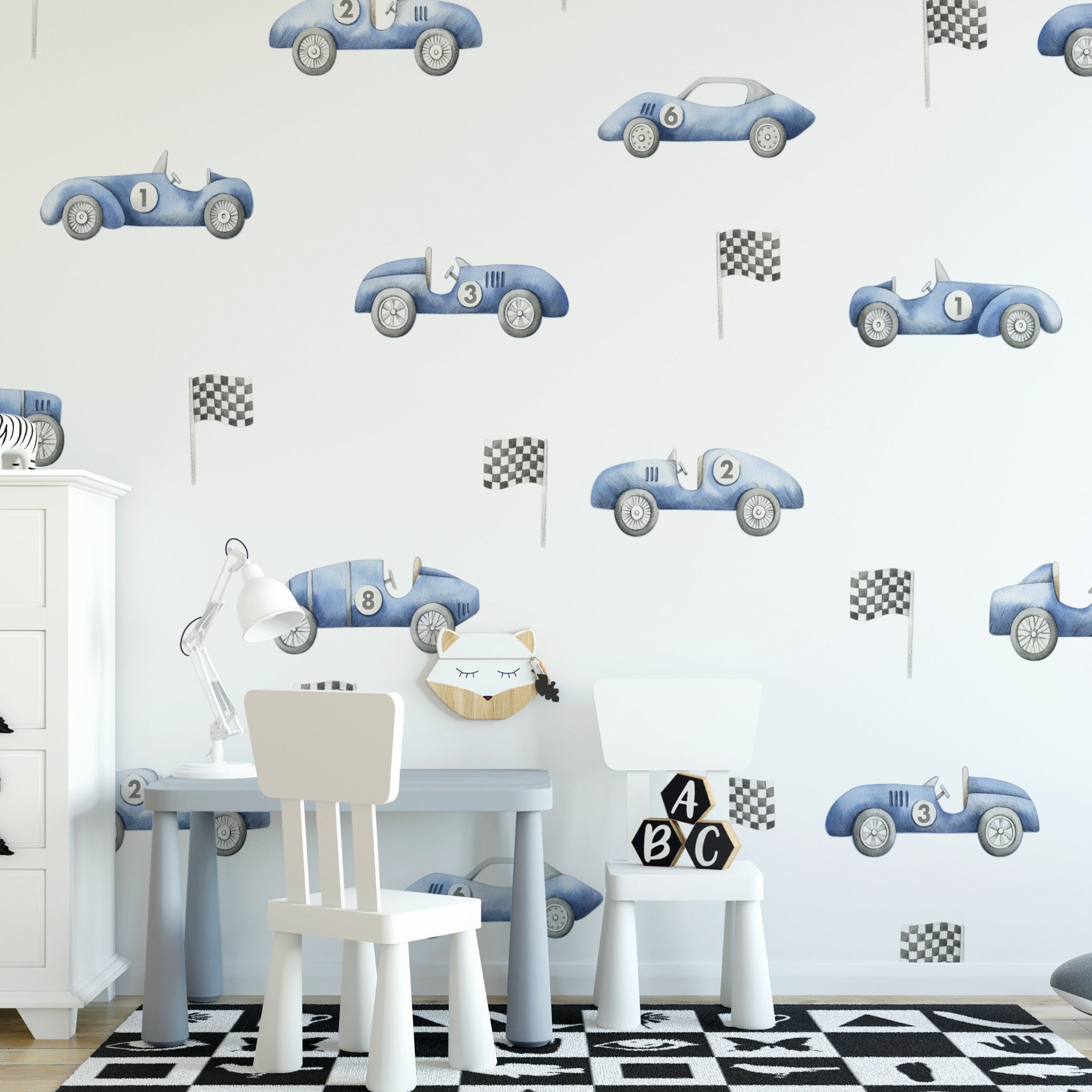 Car wall decals sales for nursery