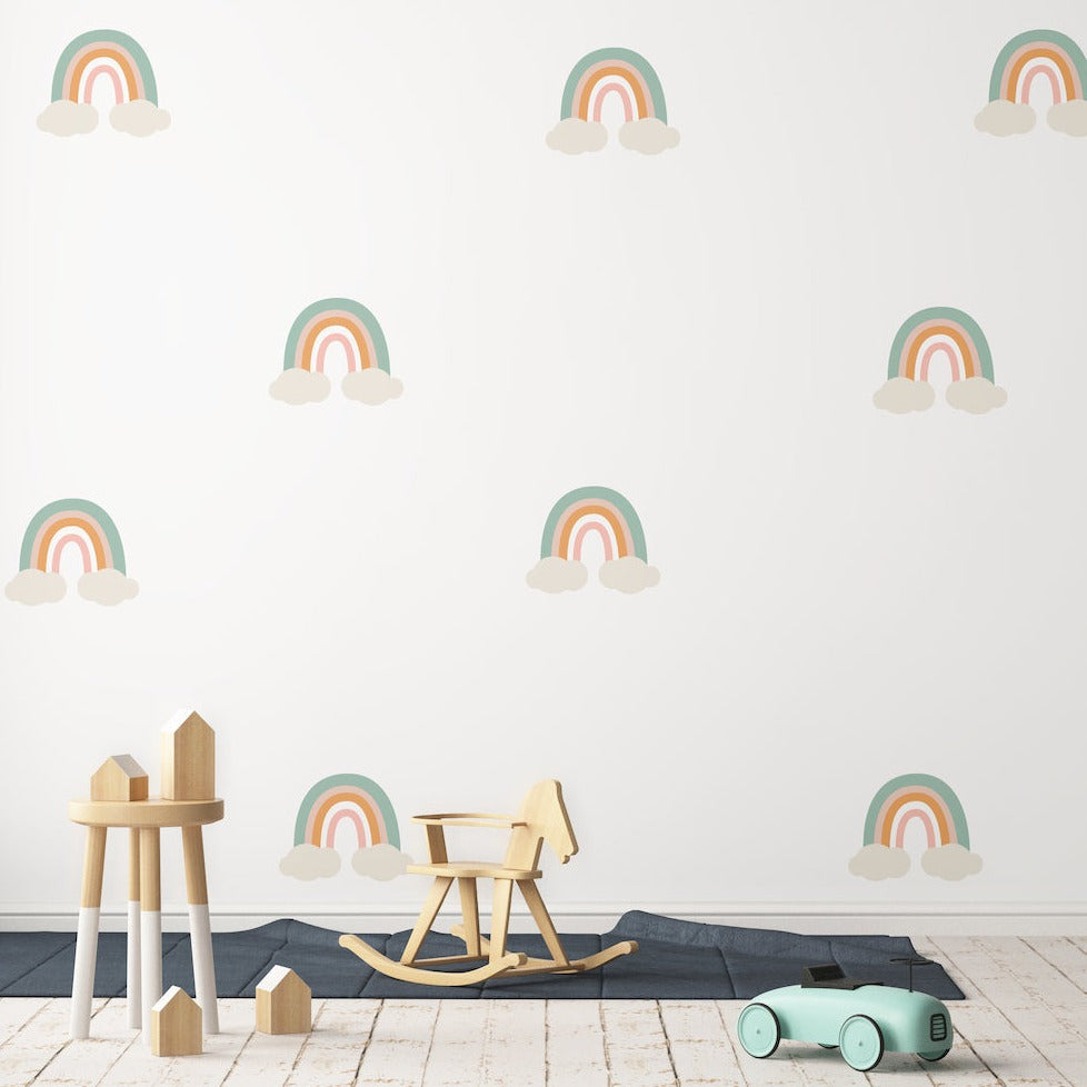 Cloud Rainbow Wall Decals