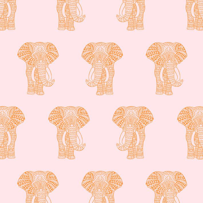 Raja Elephant Wallpaper - Project Nursery