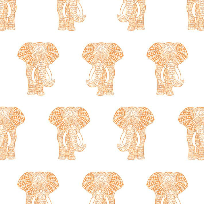 Raja Elephant Wallpaper - Project Nursery