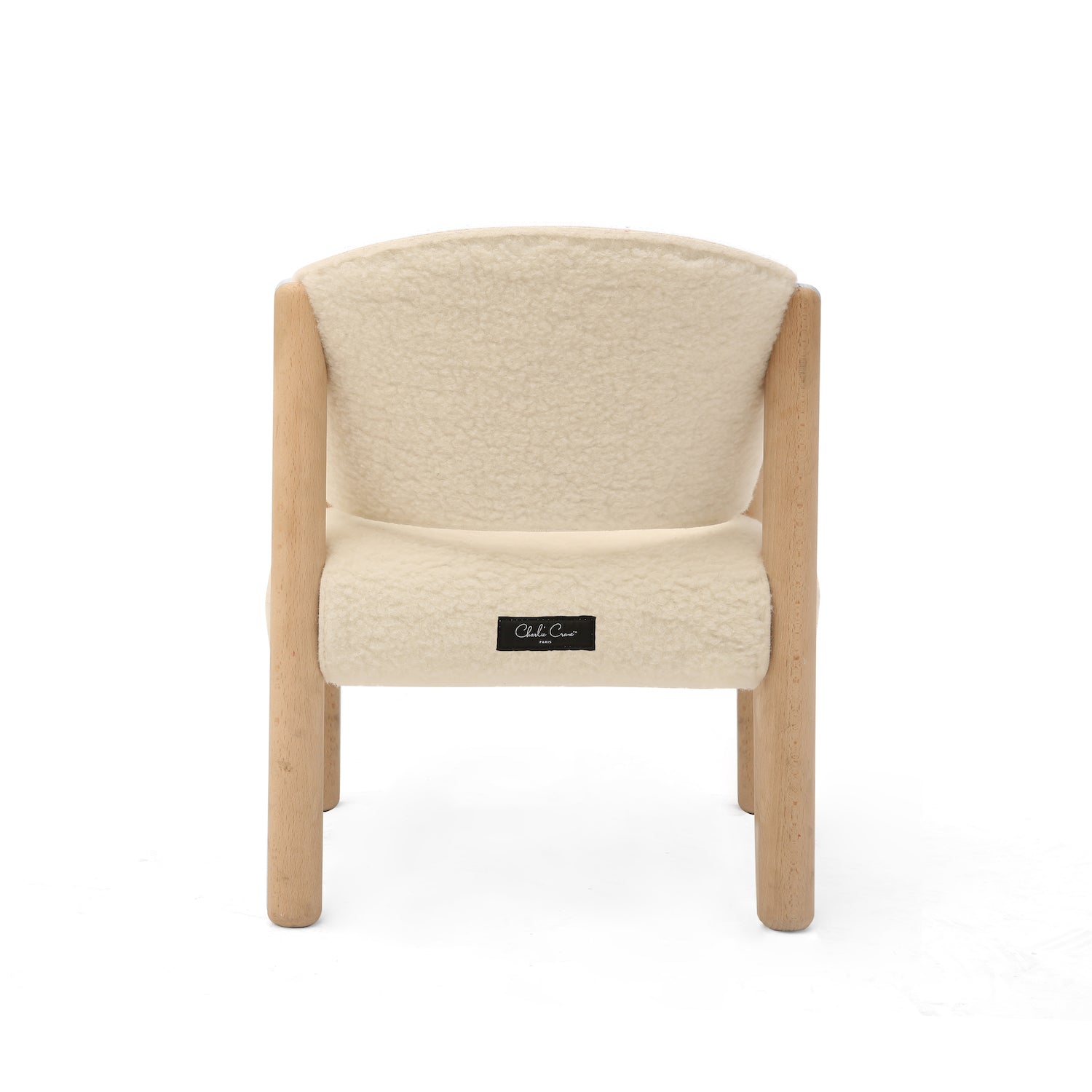 Saba Chair - Fur Milk