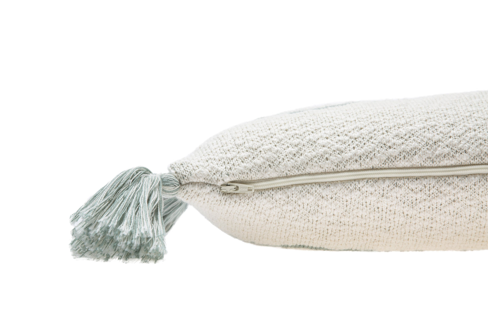 Little Oasis Knitted Pillow - Indus Blue - Project Nursery