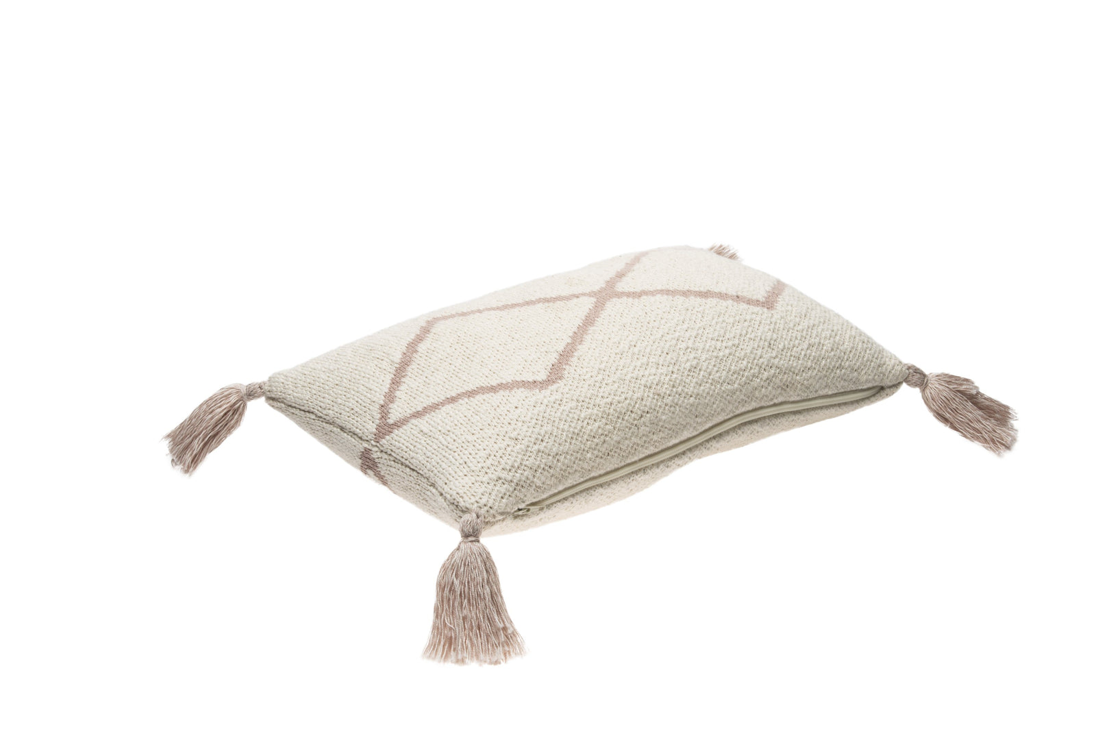 Little Oasis Knitted Pillow - Pale Pink - Project Nursery