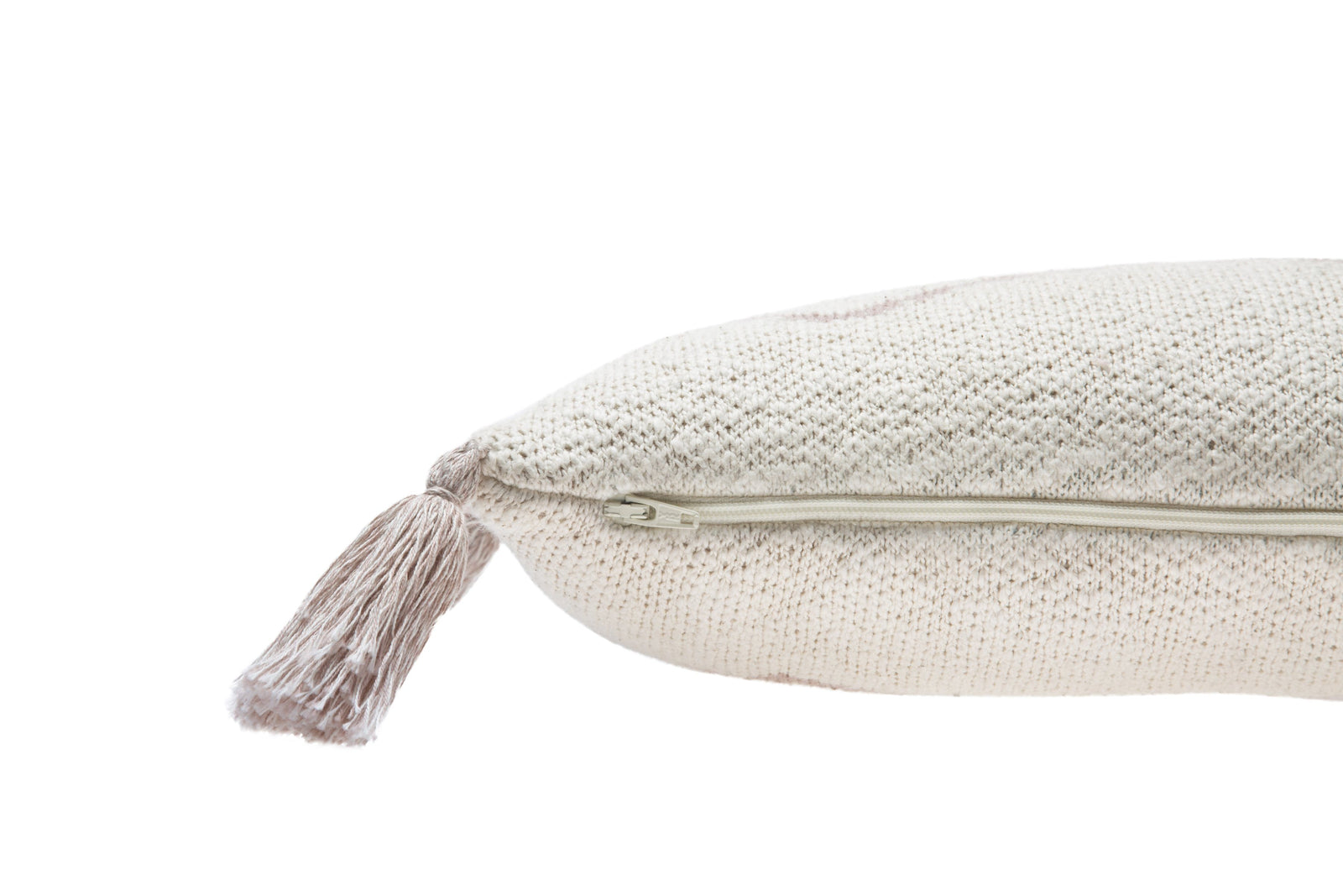 Little Oasis Knitted Pillow - Pale Pink - Project Nursery