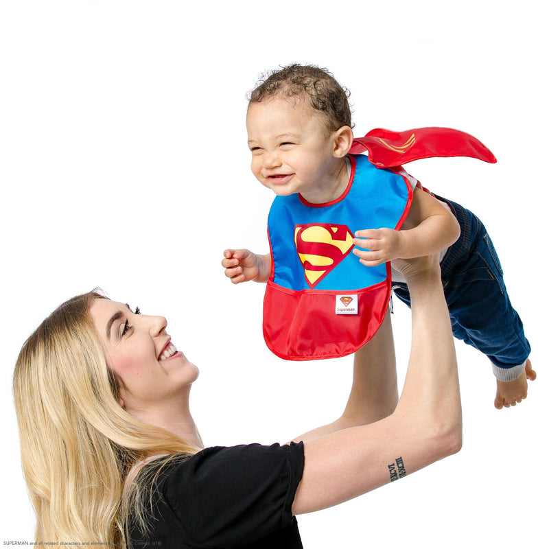 DC Comics Superman SuperBib with Cape - Project Nursery