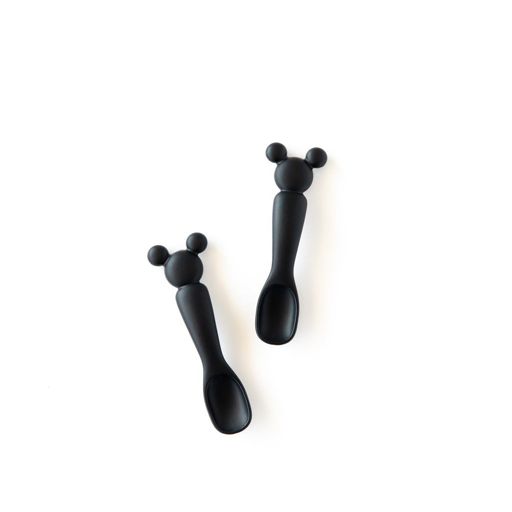 Silicone Dipping Spoons - Mickey Black - Project Nursery