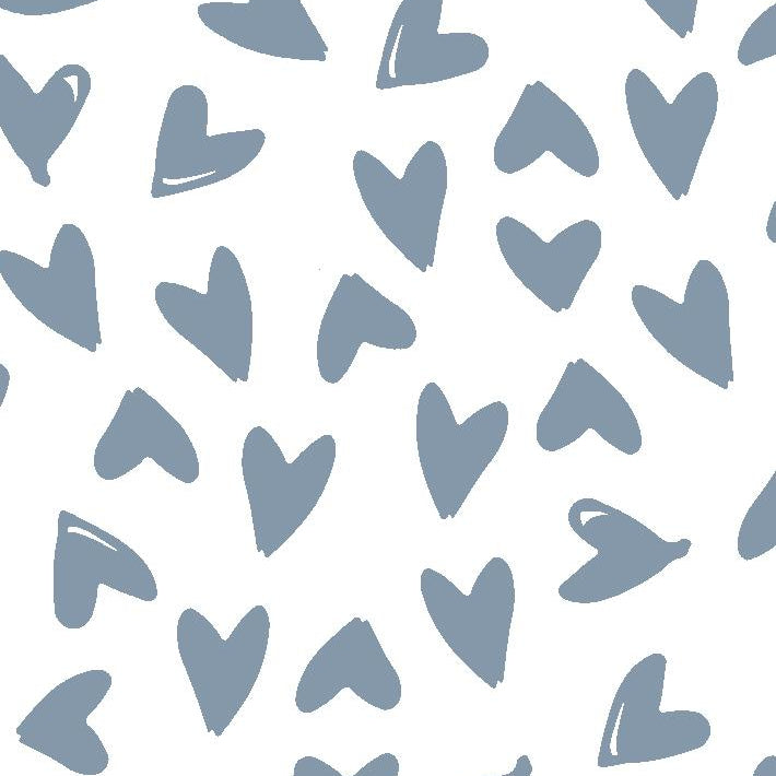 Hearts Wallpaper - Project Nursery