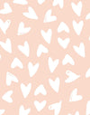 Hearts Wallpaper - Project Nursery