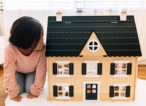 Wooden Dollhouse