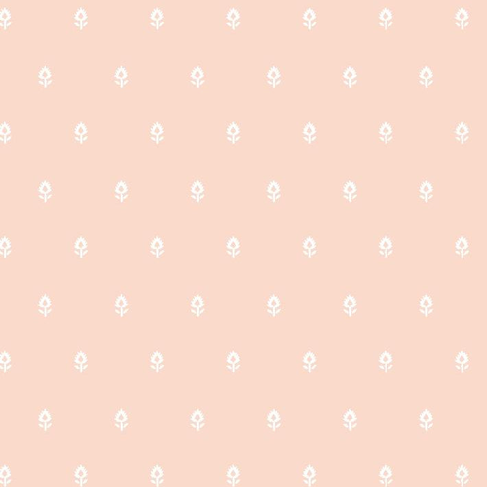 Tiny Block Print Wallpaper - Project Nursery