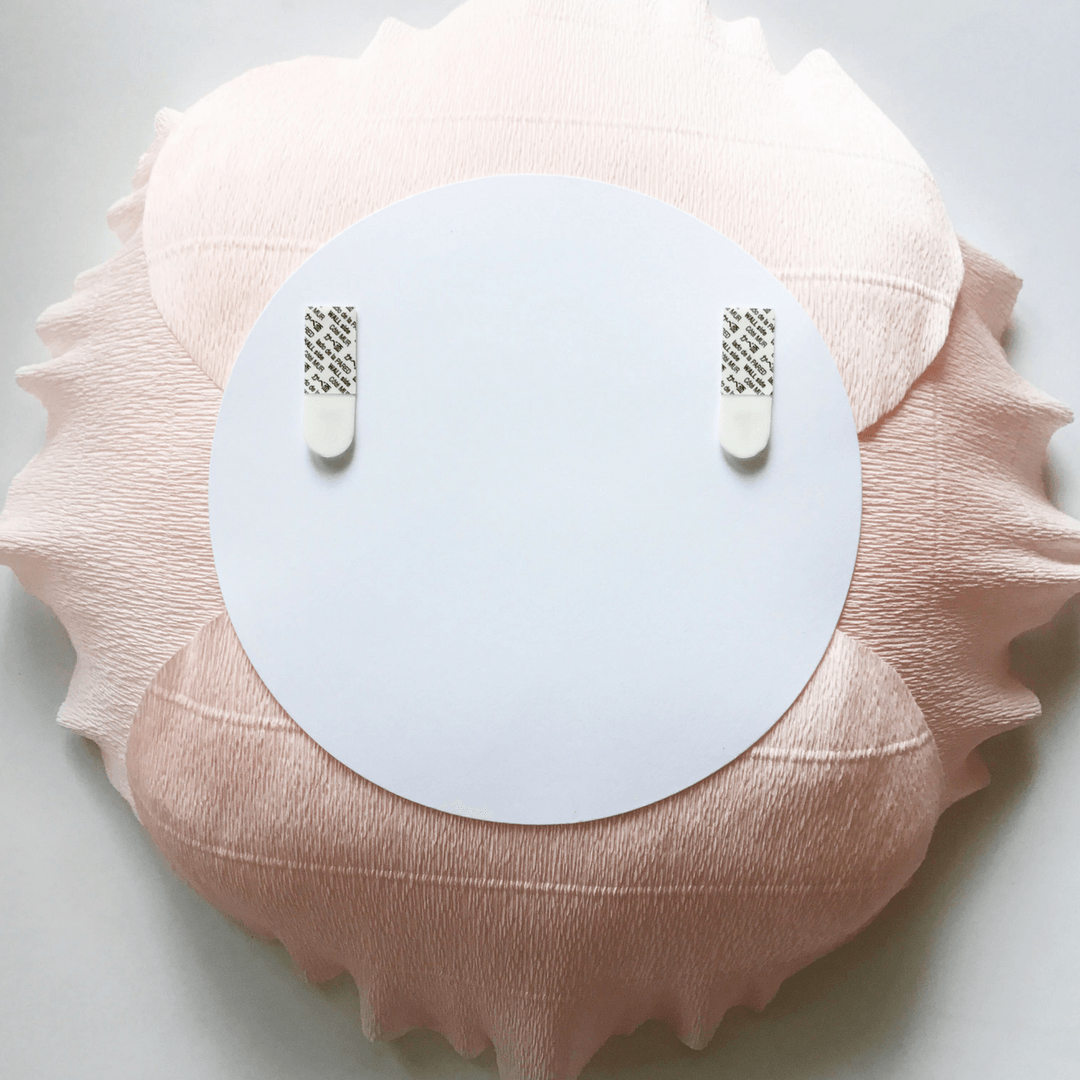 Blush Pink Crepe Paper Wall Flowers – Project Nursery
