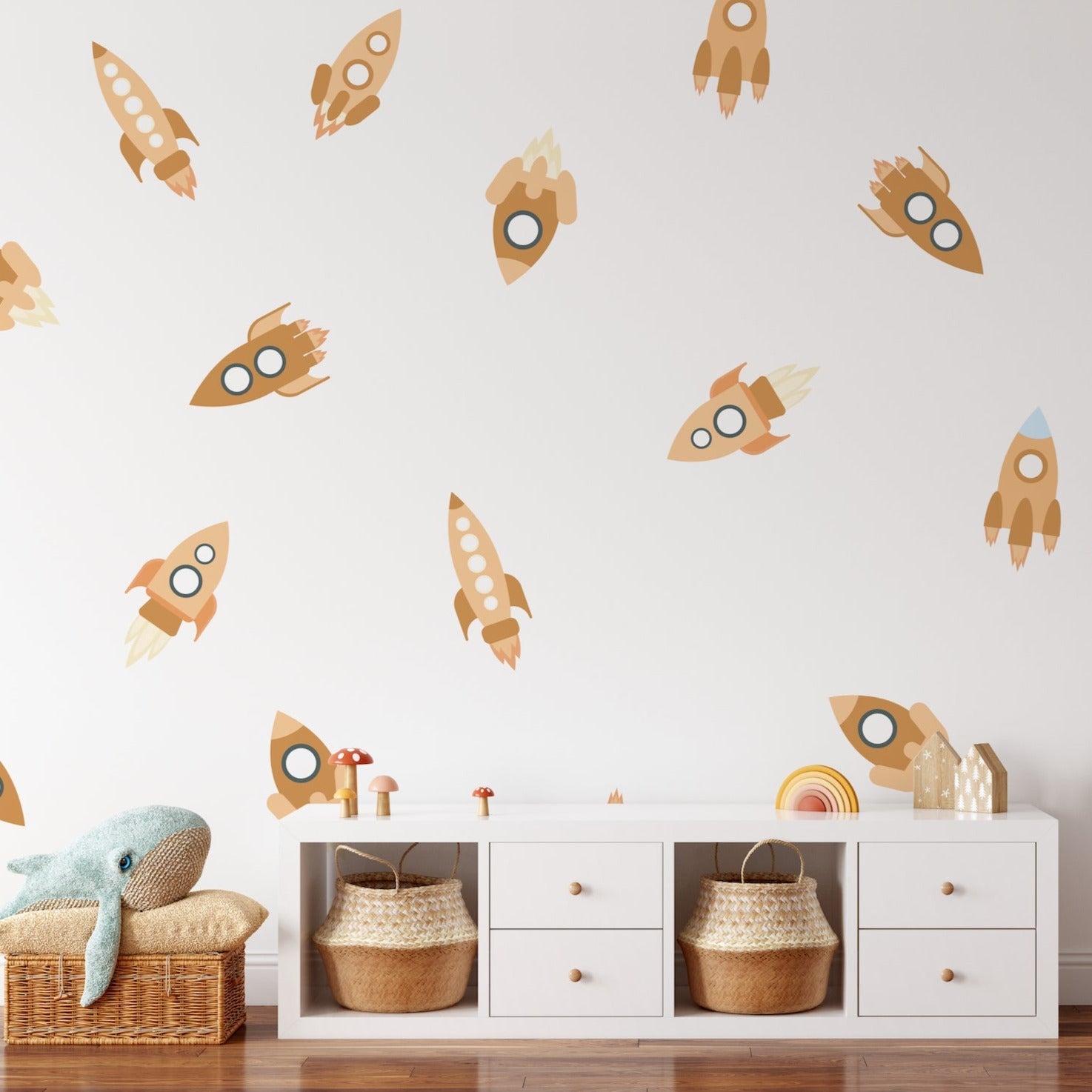 Spaceship Wall Decals