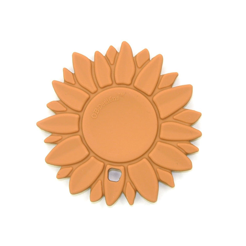 Silicone Sunflower Teether - Ginger - Project Nursery