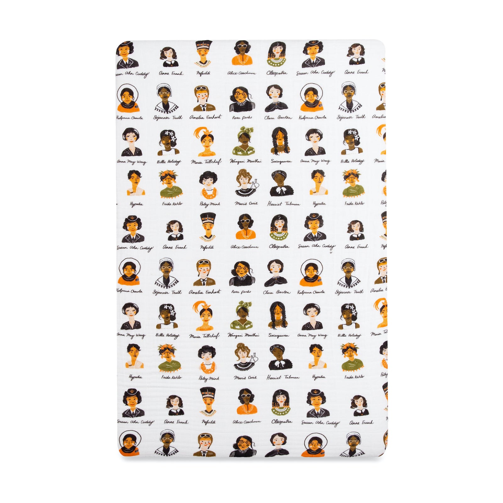 Babyletto Mini Crib Sheet in GOTS Certified Organic Muslin Cotton