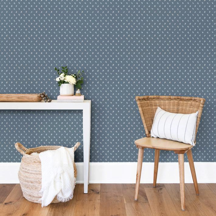 Teensy Floral Wallpaper - Project Nursery