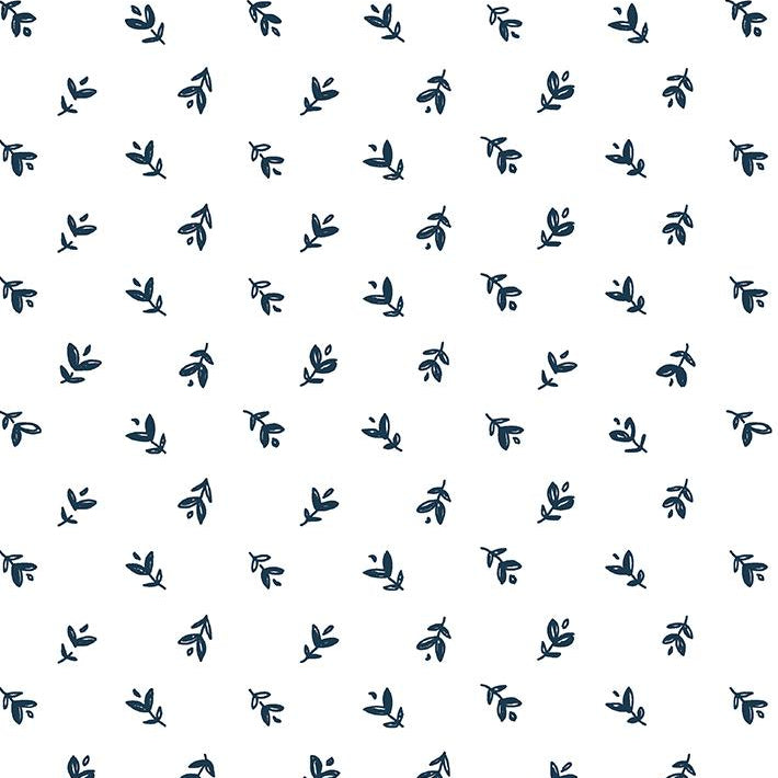 Teensy Floral Wallpaper - Project Nursery
