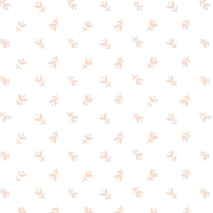 Teensy Floral Wallpaper - Project Nursery