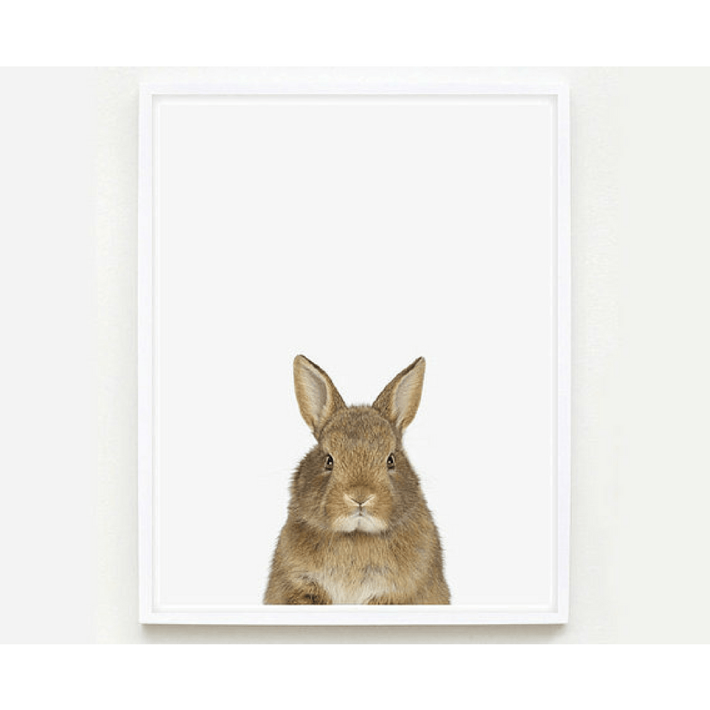 Baby Bunny Little Darling Print - Project Nursery