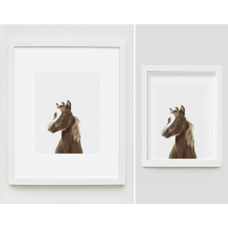 Baby Horse Little Darling Print - Project Nursery