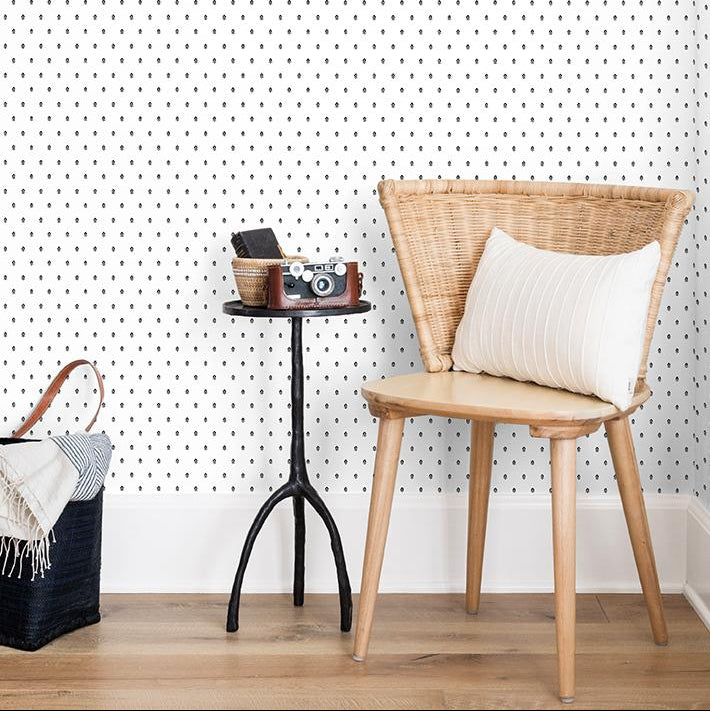 Tiny Block Print Wallpaper - Project Nursery