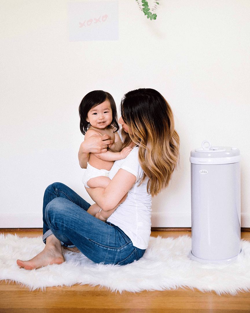 Ubbi Diaper Pail in Gray - Project Nursery
