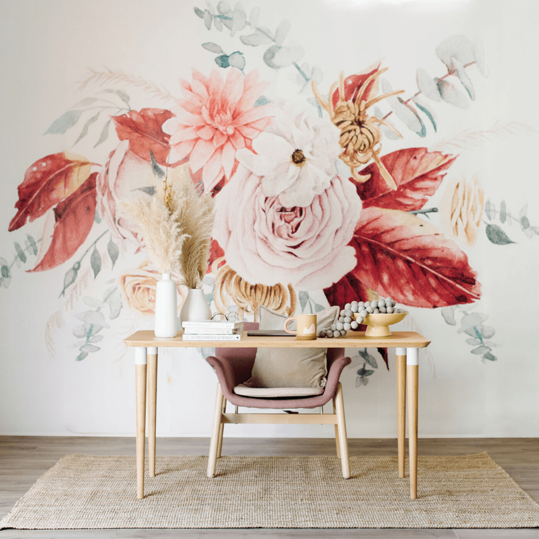 Rosey Wallpaper Mural - Project Nursery
