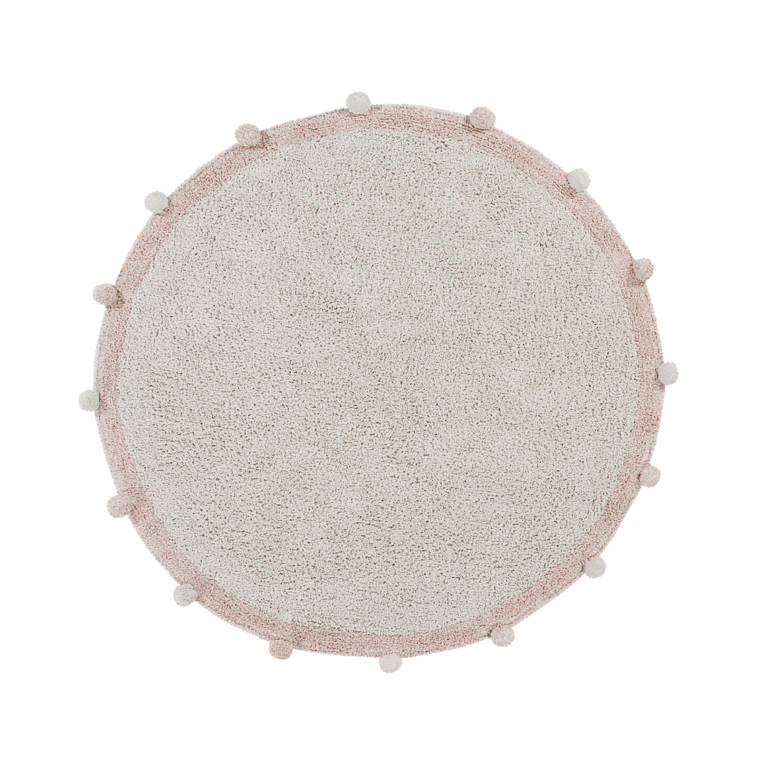 Bubbly Washable Rug - Vintage Nude - Project Nursery