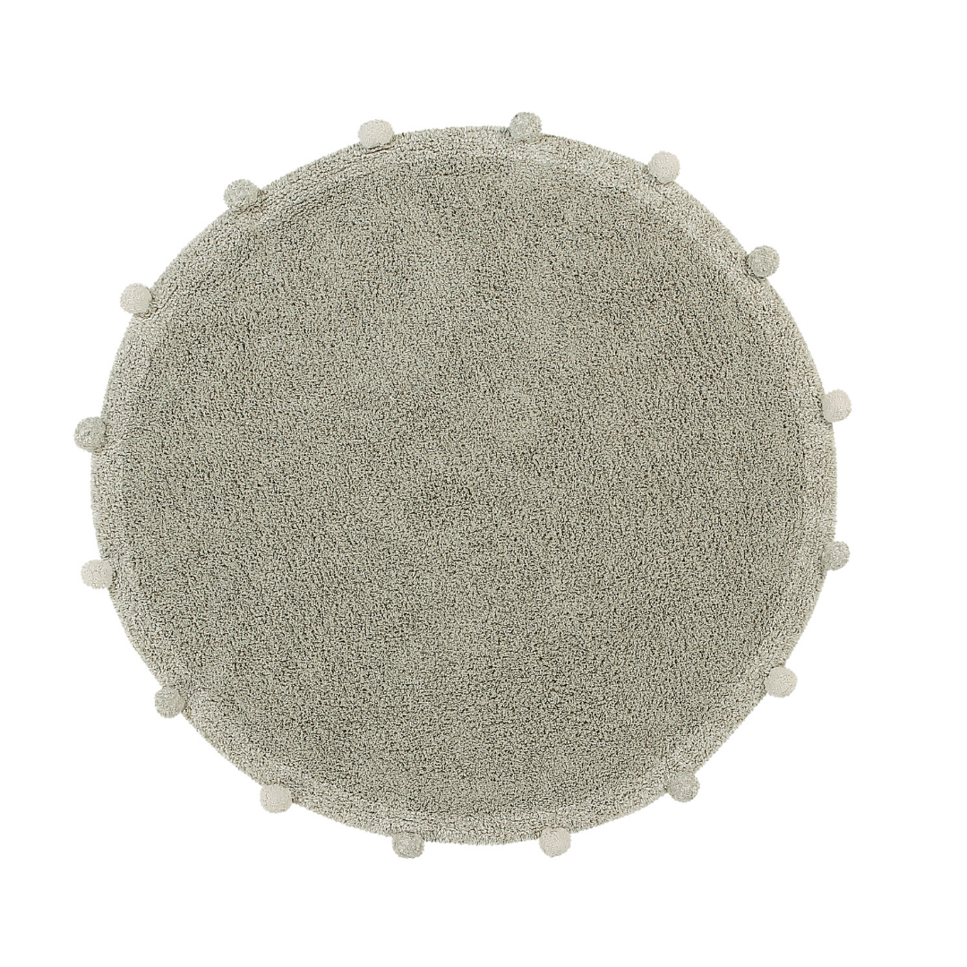 Bubbly Washable Rug - Olive - Project Nursery