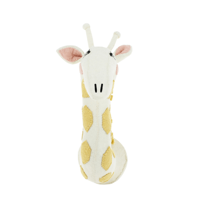 Girl Giraffe Head Wall Hanging - Project Nursery