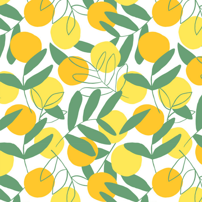 Citrus Wallpaper - Project Nursery