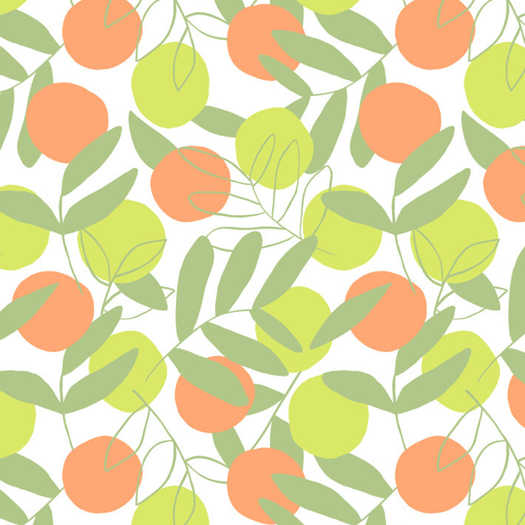 Citrus Wallpaper - Project Nursery