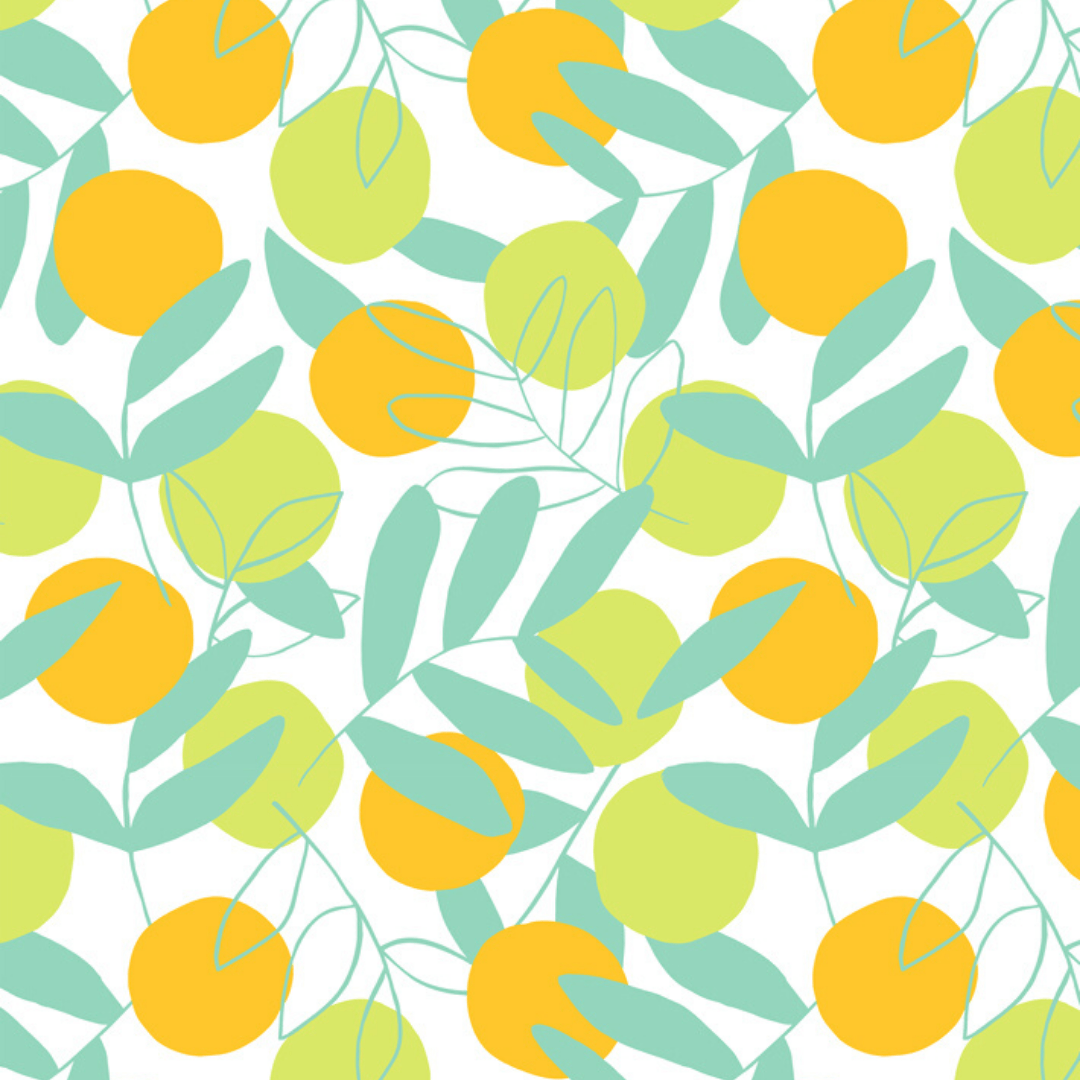 Citrus Wallpaper - Project Nursery