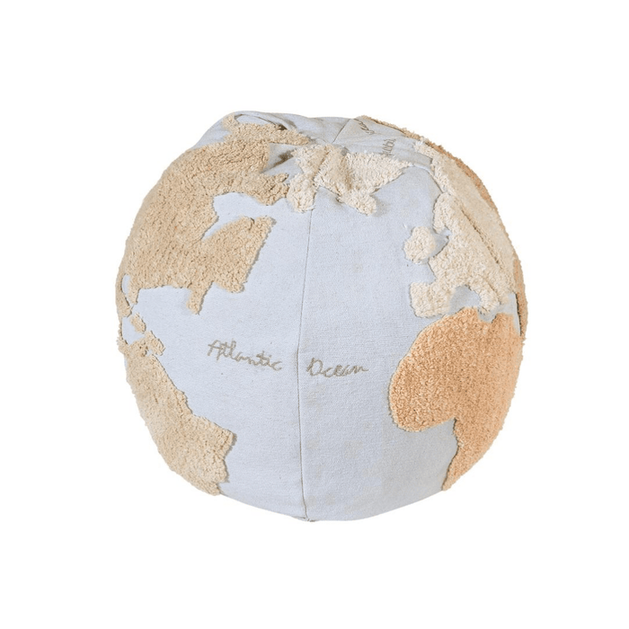 World Map Pouf - Project Nursery