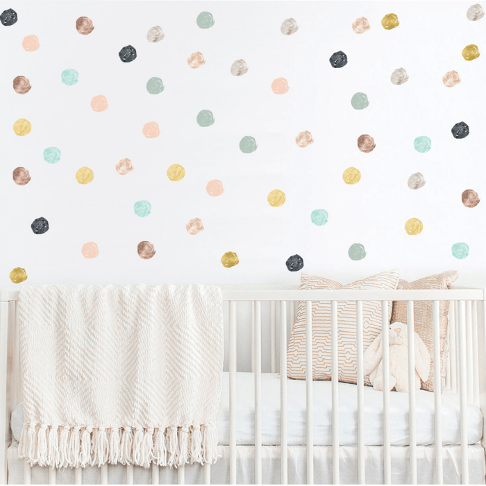 Scandinavian Dot Wall Sticker Set - Project Nursery