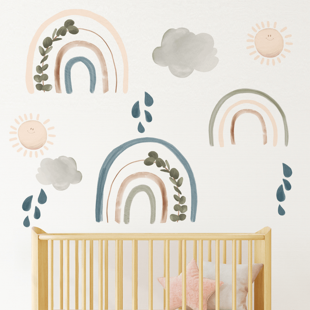 Sierra Rainbow Wall Decal Set - Project Nursery