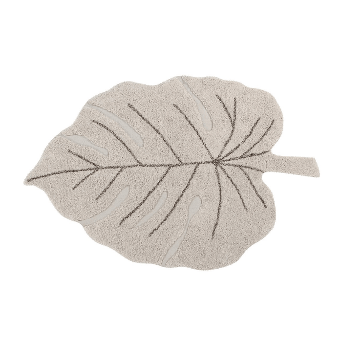 Monstera Leaf Rug - Natural - Project Nursery