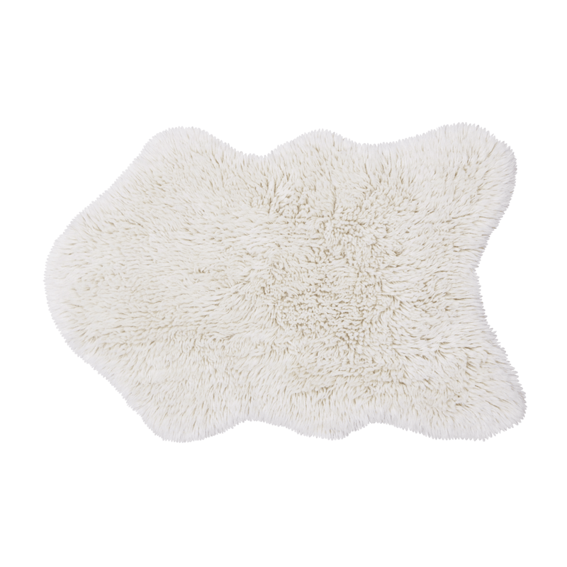 Woolly Woolable Mini Rug - White - Project Nursery