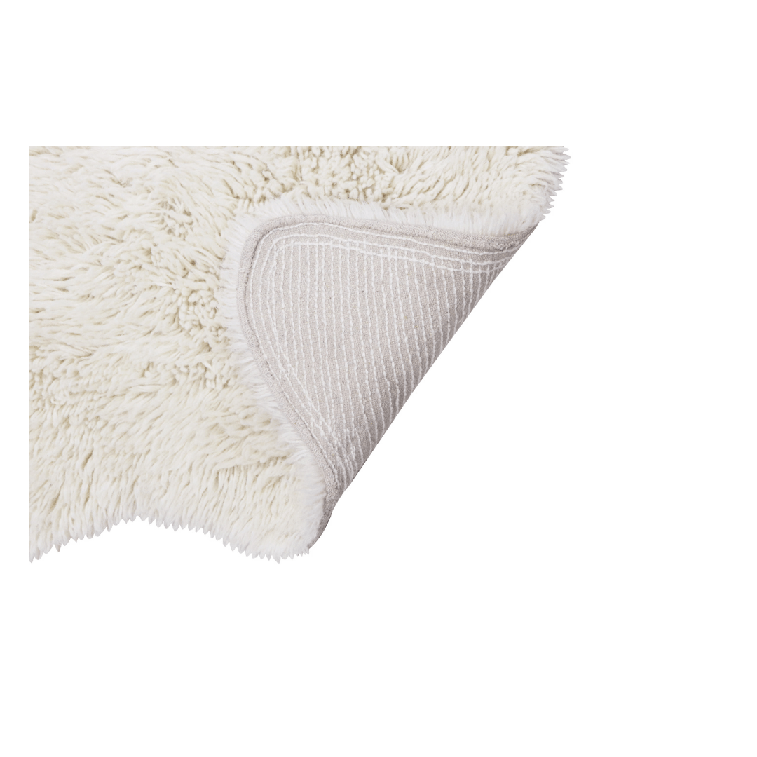 Woolly Woolable Mini Rug - White - Project Nursery