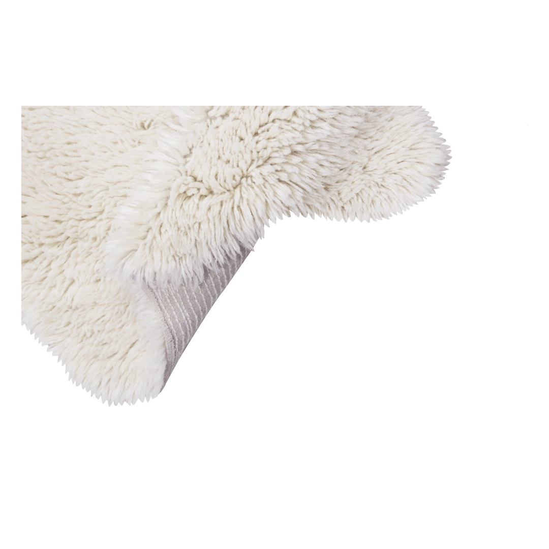 Woolly Woolable Mini Rug - White - Project Nursery