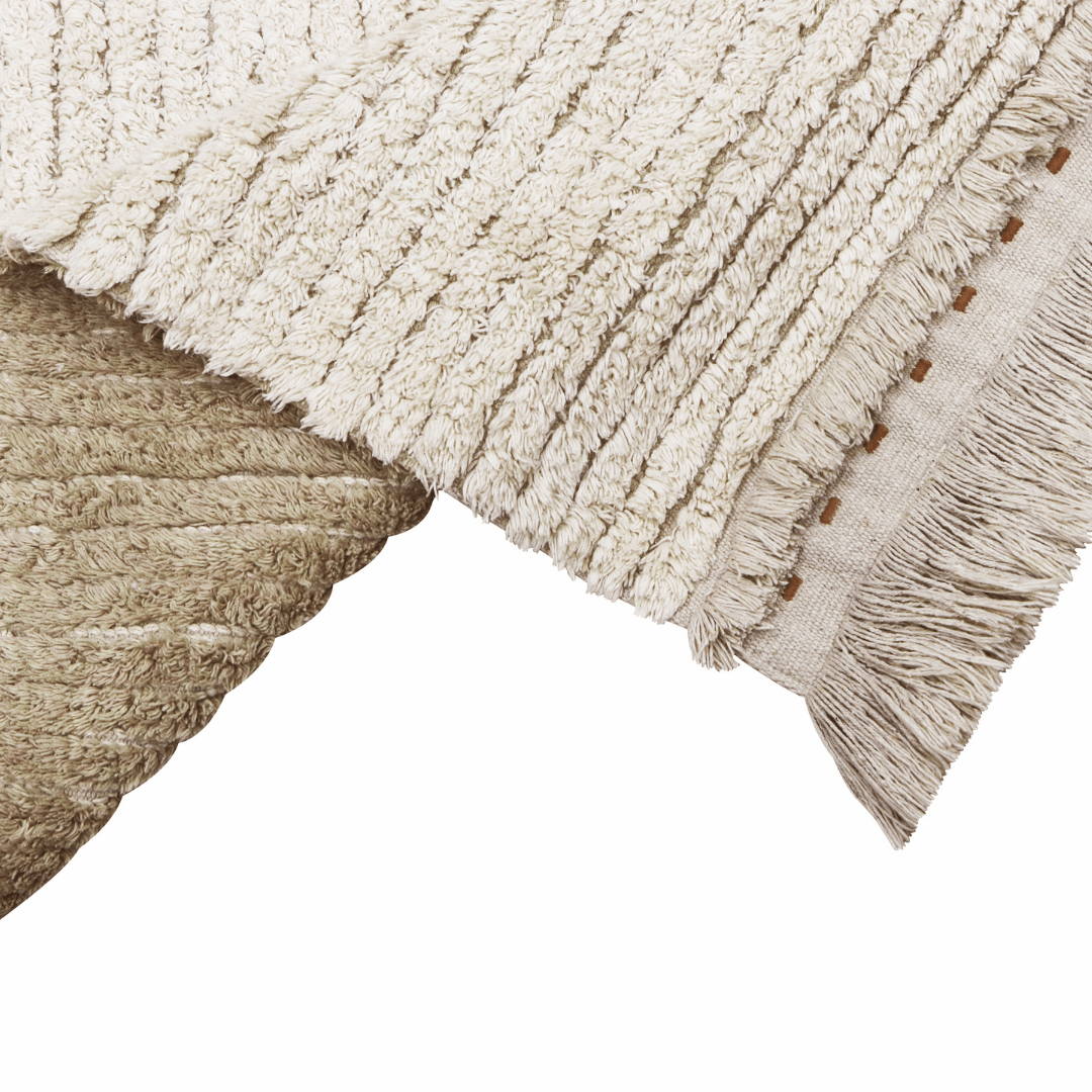 Duetto Reversible Washable Rug - Sage - Project Nursery