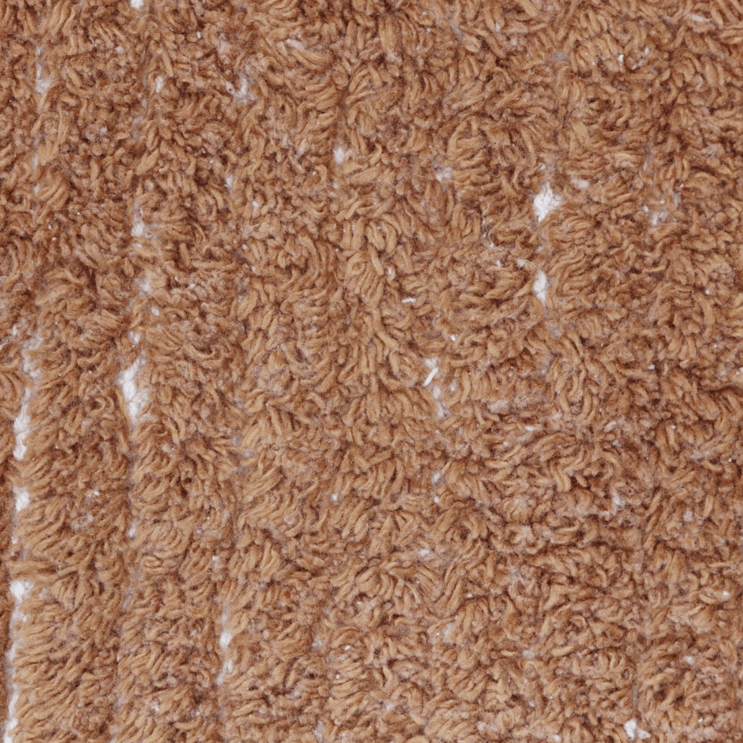 Duetto Reversible Washable Rug - Toffee - Project Nursery