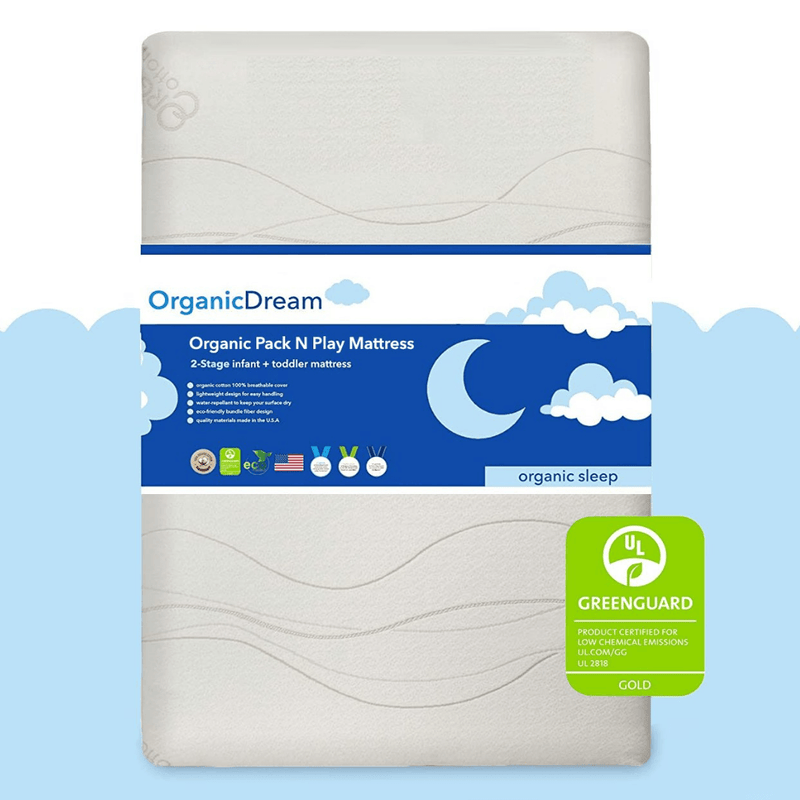 Organic Lightweight 2-Stage Pack and Play Mattress - Project Nursery