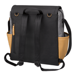 Boxy Backpack - Graphite/Camel - Project Nursery