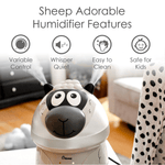 Crane Ultrasonic Cool Mist Humidifier - Sidney the Sheep - Project Nursery