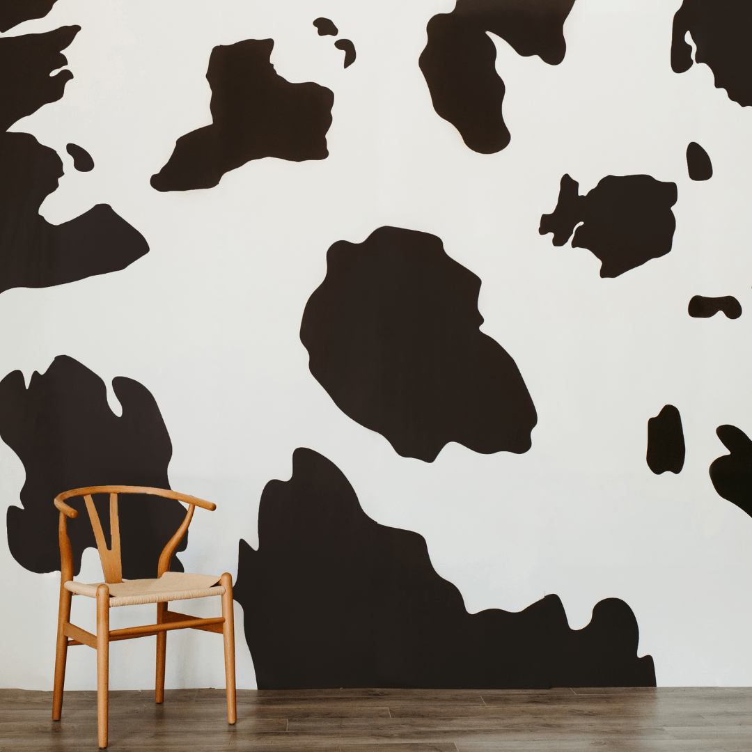 Cowhide Wallpaper Mural - Project Nursery