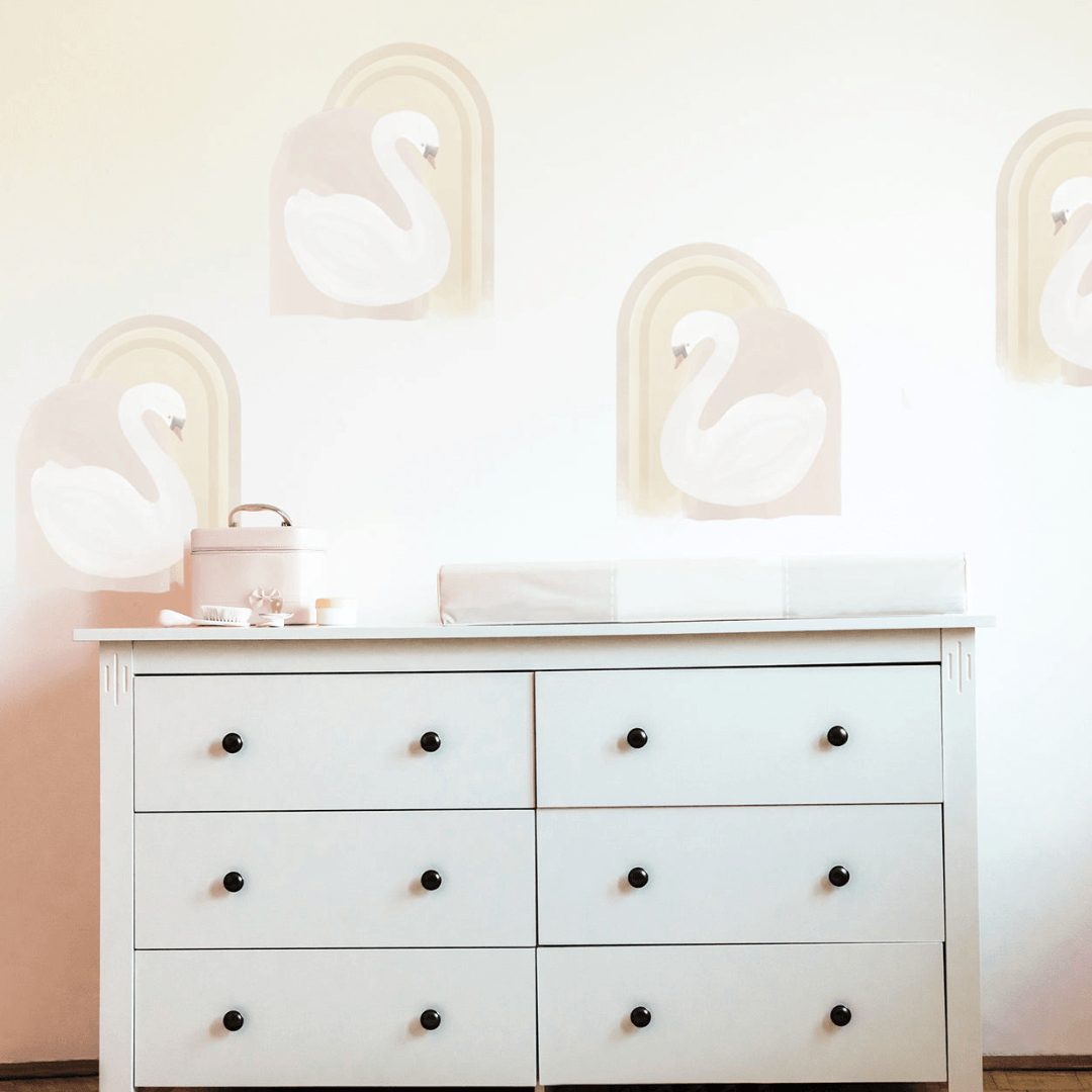 Serene Swans Wall Decal Set - Project Nursery